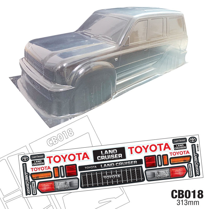 Team C 1/10 Toyota Land Cruiser Crawler Body