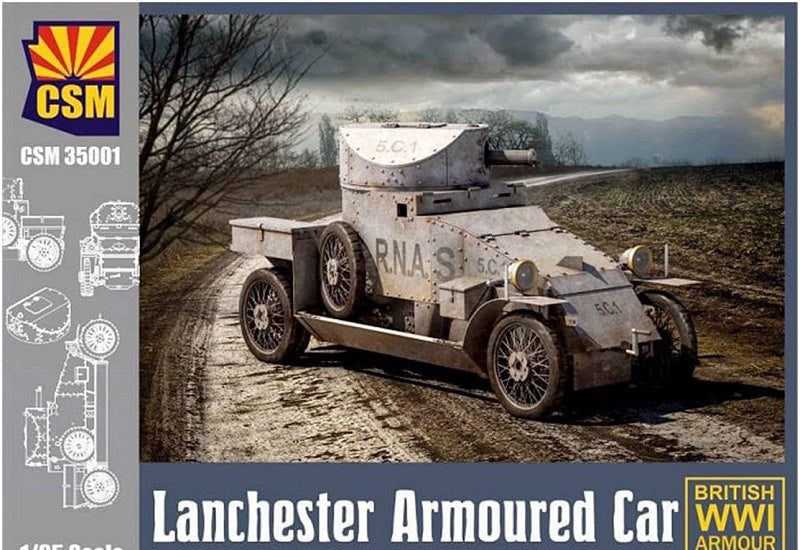 CSM 1:35 WW1 Lanchester Armoured Car