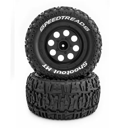 RUCKUS TIRE, PREMOUNT, FRONT/REAR, BLACK