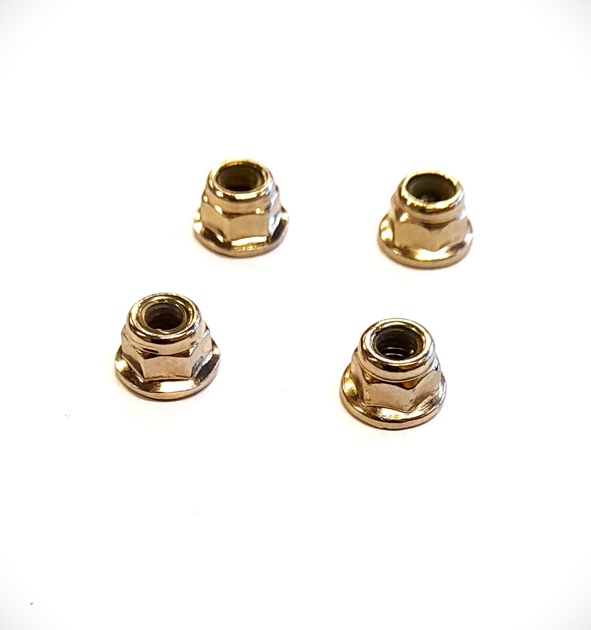 FMS 4mm Flanged Lock Nuts (4)