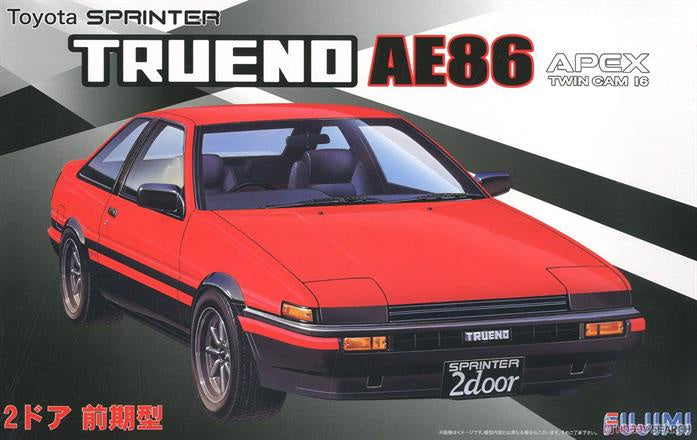 Fujimi 1:24 AE86 Trueno GT/Apex – Frankton Model Shop