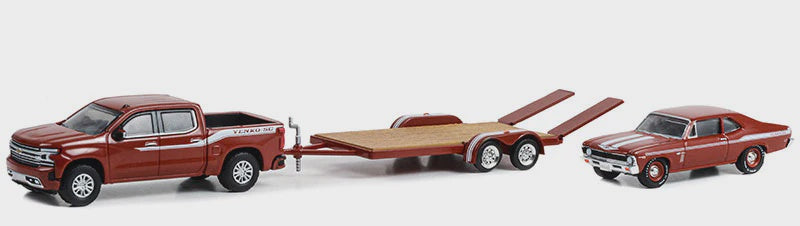 GL 1:64 '20 Chevy Silverado W/'69 Chevy Nova Yenko SC427