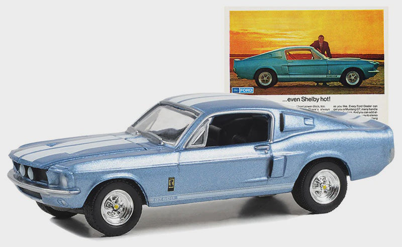 GL 1:64 1967 Shelby GT 500 Blue