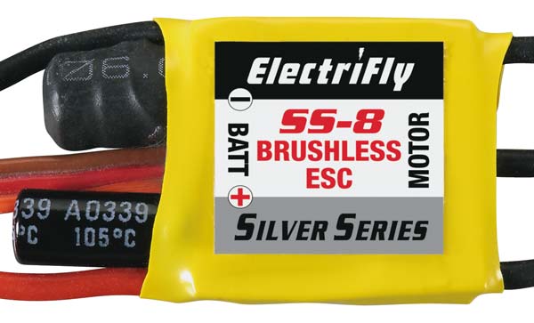 Electrifly Ss8 Brushless 8 Amp Esc