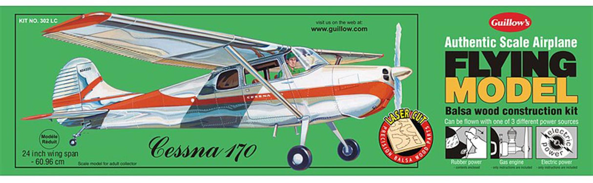 Guillows 1:18 Cessna 170
