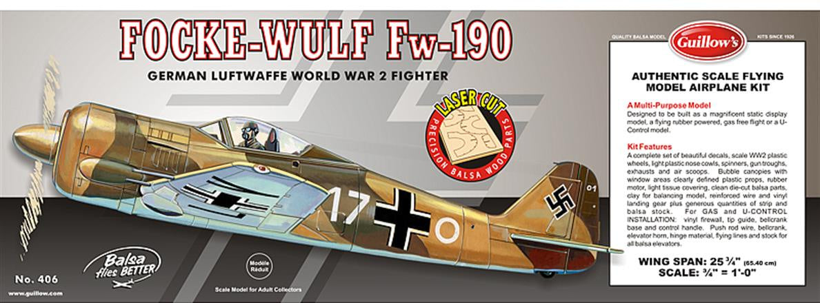 Guillows 1:16 Focke-Wulf Fw-190