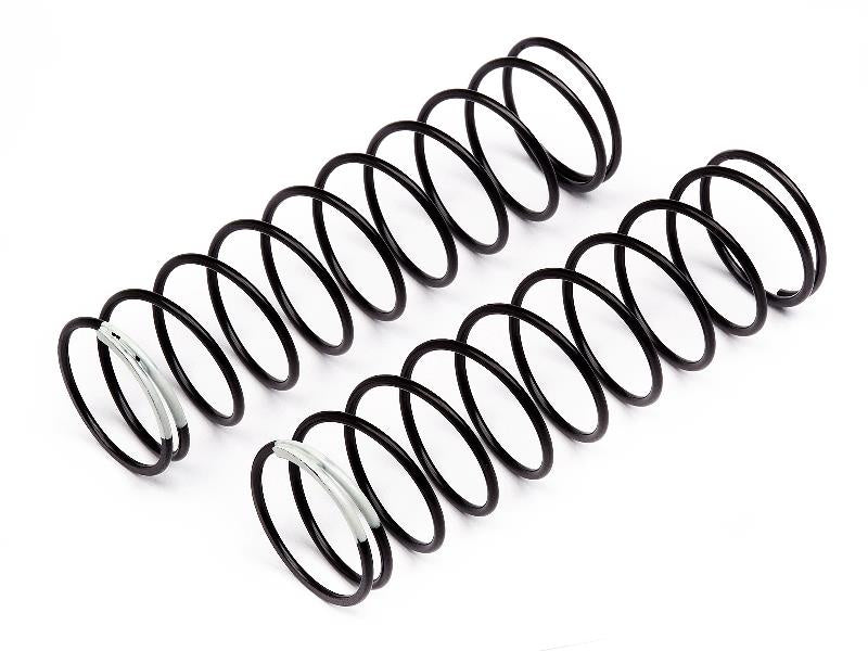 HB RACING Rear Shock Springs (White/83mm/57.9gF/2pcs)