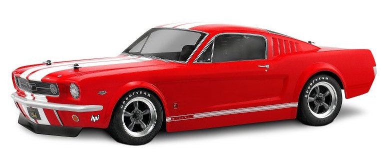 HPI 1/10 1966 FORD MUSTANG GT Clear BODY (200mm)