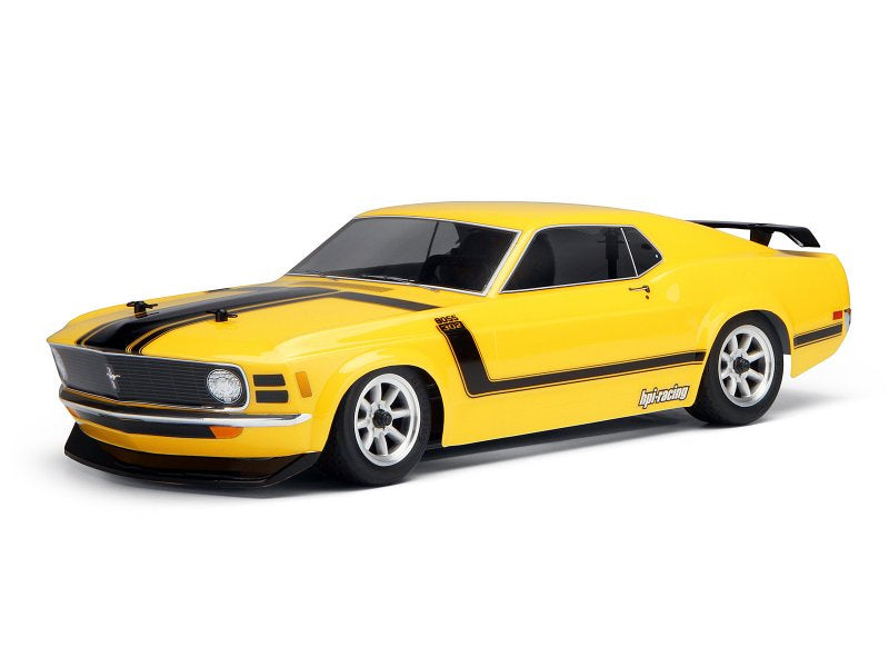 HPI 1970 Mustang Boss 302 1:10 Clear RC Car Body 200mm