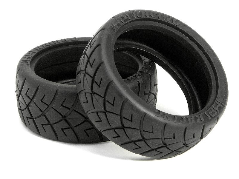 HPI Racing X-PATTERN RADIAL TIRE 26mm D COMPOUND (2)