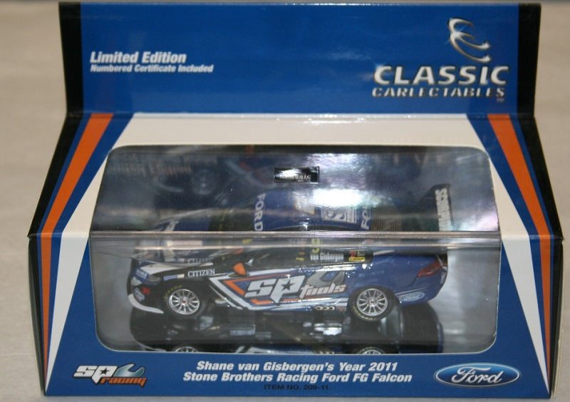 "Pre owned" CC 1:43 2011 SBR SP Tools FG Falcon SVG