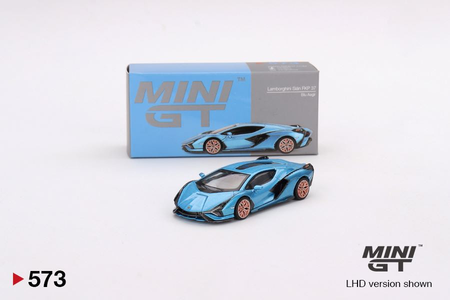 MiniGT 1:64 Lamborghini Sian FKP3 #37 Ble Aegir