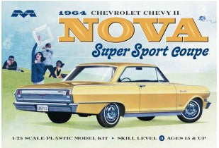 Models 1:25 Chevy Nova SS 1964 Super Sport Coupe