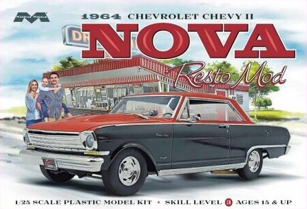 Moebius 1:25 1964 Chevrolet II Nova Resto Mod