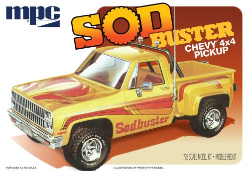 MPC 1/25 '81 Chevy Stepside Pickup "Sod Buster"