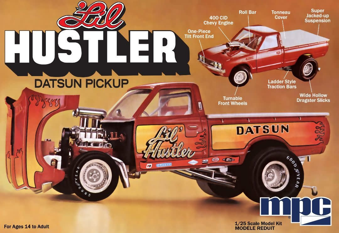 MPC 1/25 1975 DATSUN PICKUP “LI’L HUSTLER”