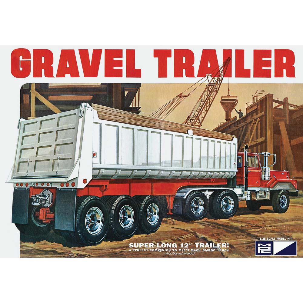 MPC 1:25 Gravel Trailer