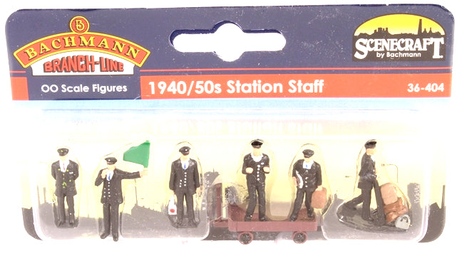 Bachmann OO 1940/50s Station Staff