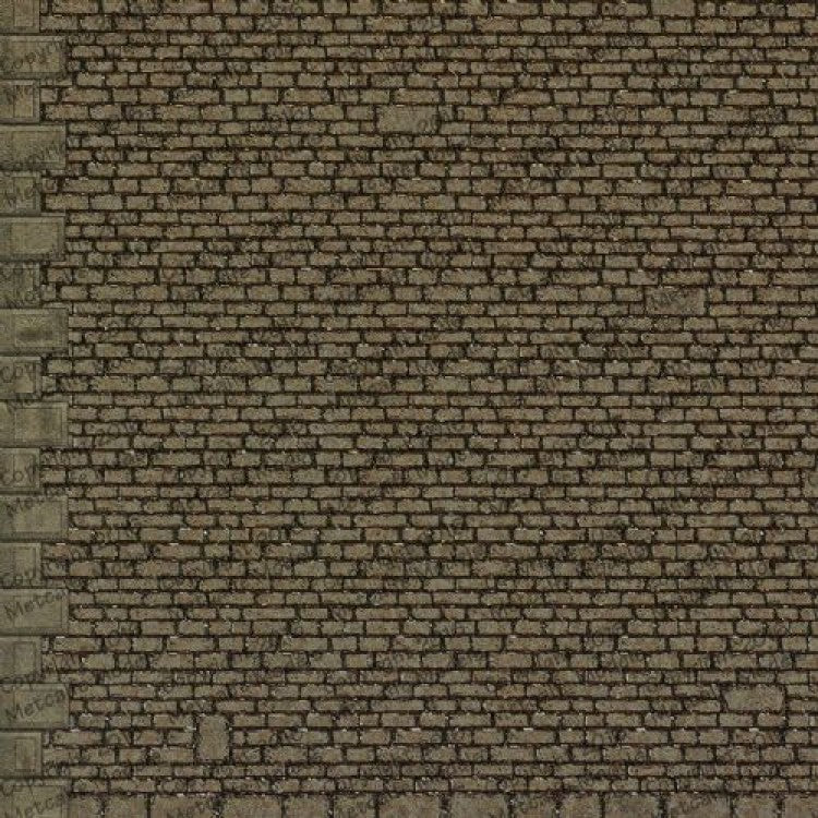 Metcalfe 00/HO Semi Cut Stonework B1 Sty