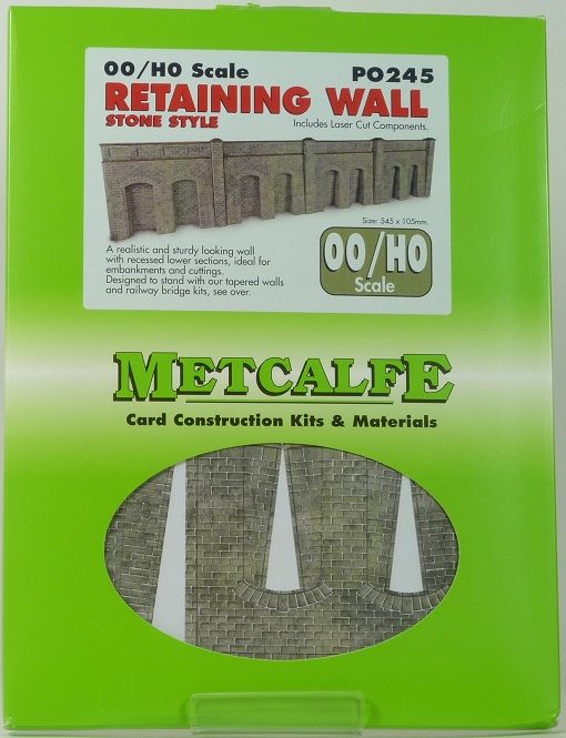 Metcalfe OO/HO Retaining Wall Stone Styl
