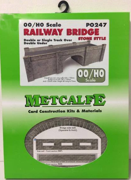 Metcalfe OO/HO Railway Bridge in Stone