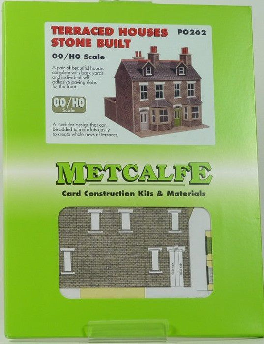 Metcalfe OO/HO Terraced Houses  Stone Built