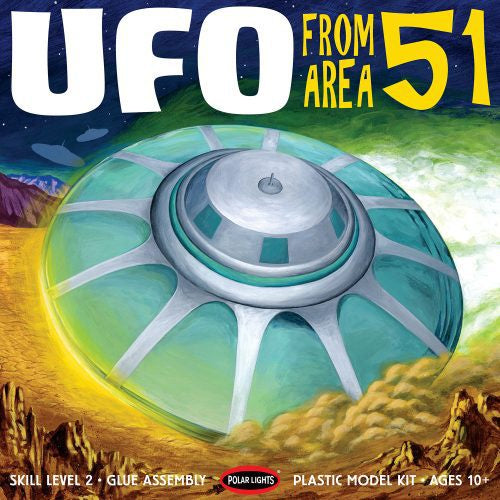 Polar Lights 1:48 Area 51 U.F.O