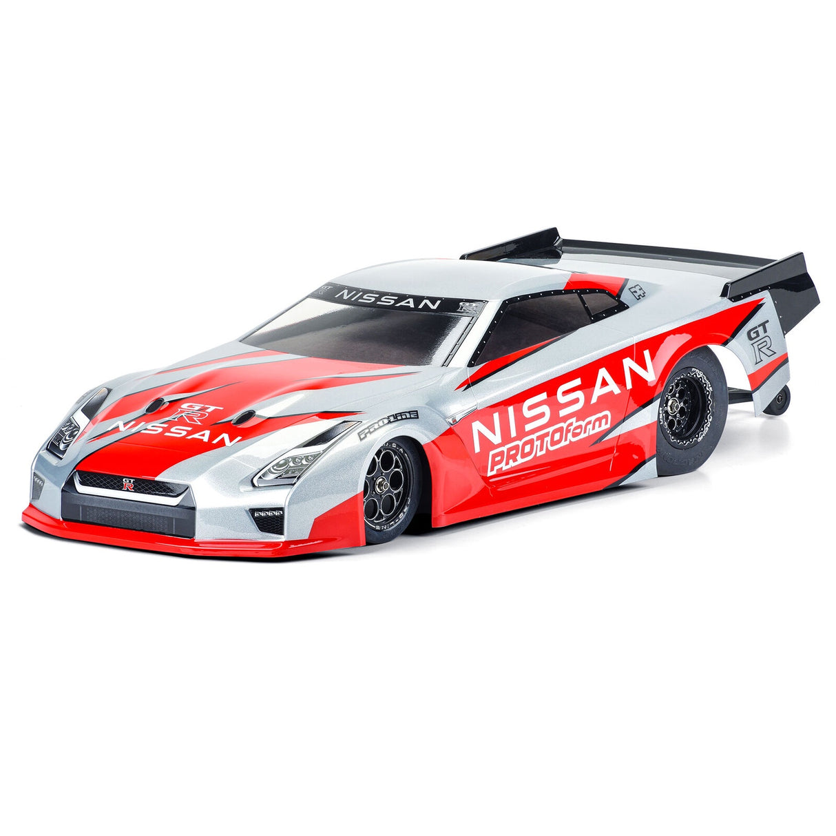 Protoform 1/10 Nissan GT-R R35 Clear Drag Car Body