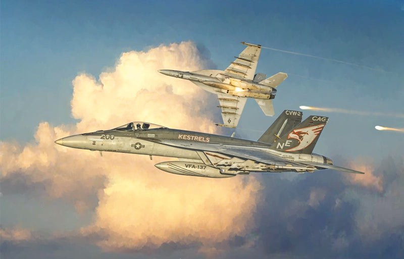 Italeri 1:48 F/A-18 E Super Hornet