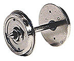 Hornby 14.1mm 2 Hole Coach Wheels (10)
