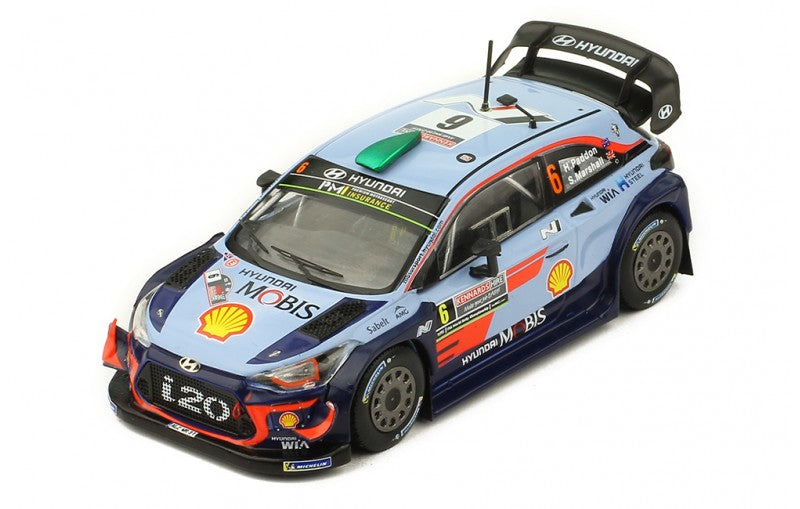 ixo 1:43 Hyundai i20WRC Paddon Oz 2018