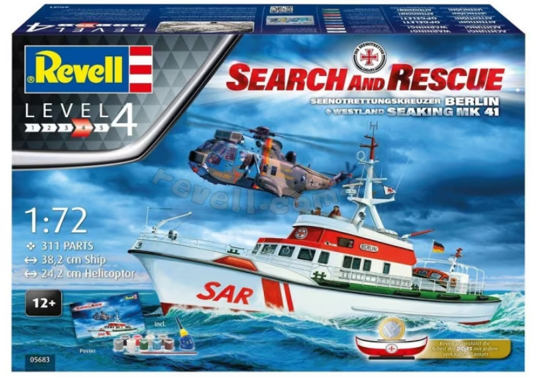 Revell 1:72 Search & Rescue Gift Set