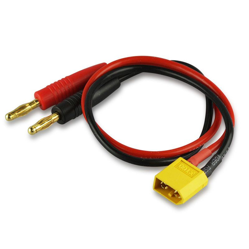 RCP XT60-Banana Plug Charge Lead