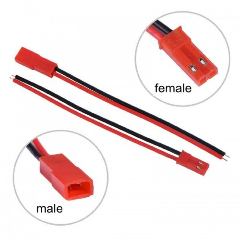 RCP JST M/F Set 20AWG Silicone Wire