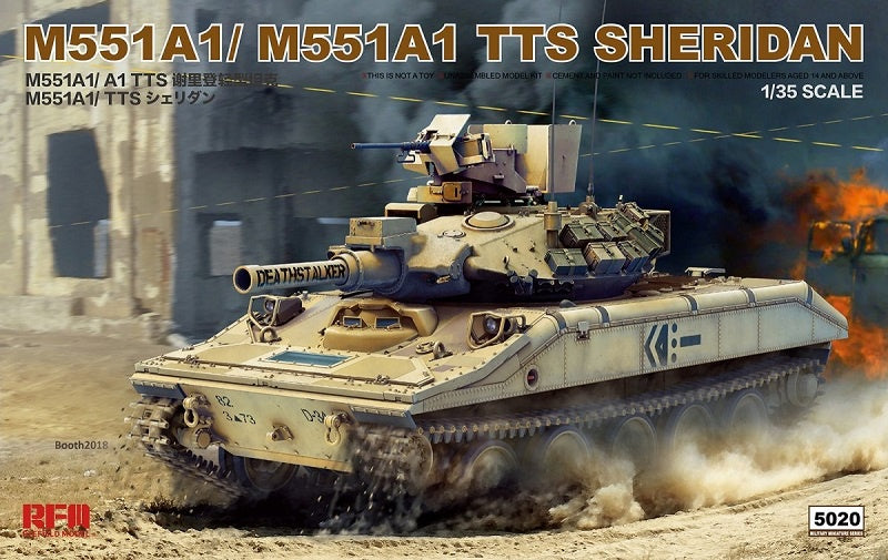 RFM 1:35 M551A1/M551A1TTS Sheridan