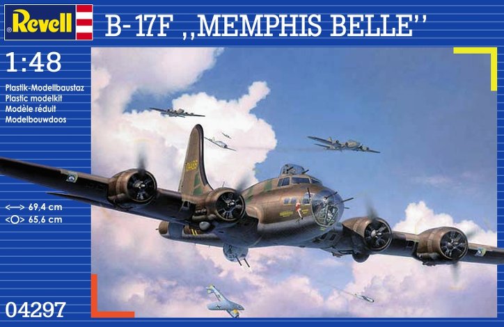 Revell 1:48 Memphis Belle B-17F