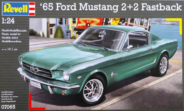Revell 1:24 1965 Mustang 2+2 Fastback