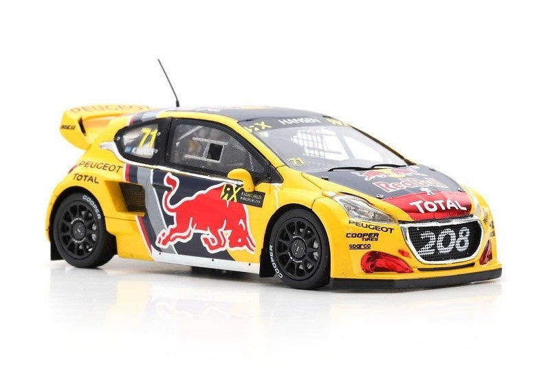 Spark 1:43 Peugeot 208 WRX #71 World RX of Britain 2018