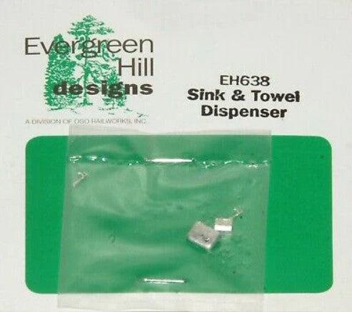 Evergreen Hill Sink & Towel Dispenser HO