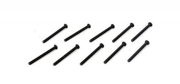 Team Losi Button Head Screws, M3 x 35mm