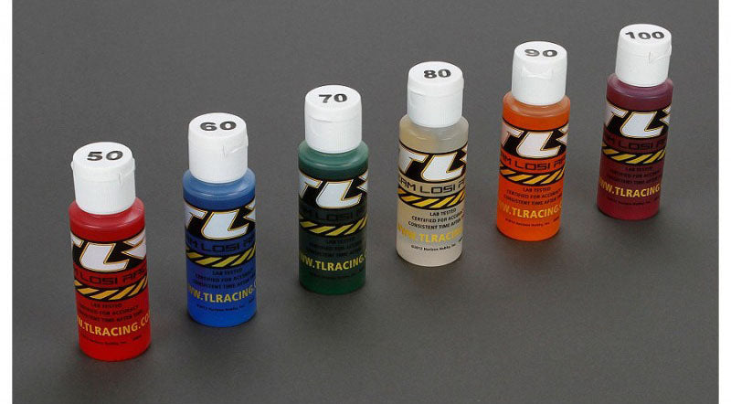 TLR Shock Oil 6 Pack 50,60,70,80,90,100