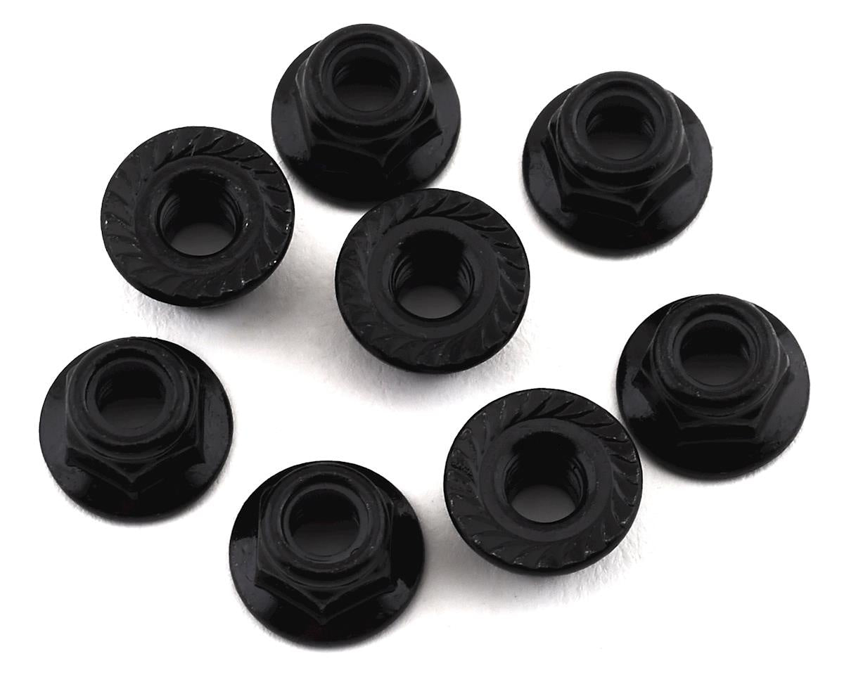 Traxxas 8447 5mm Flanged Wheel Nuts Black (8)