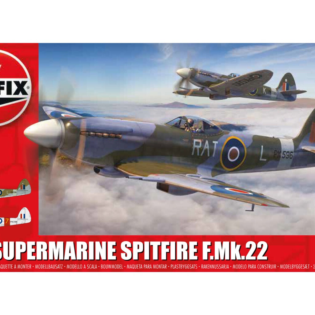 Airfix 1:72 Supermarine Spitfire F.Mk.22