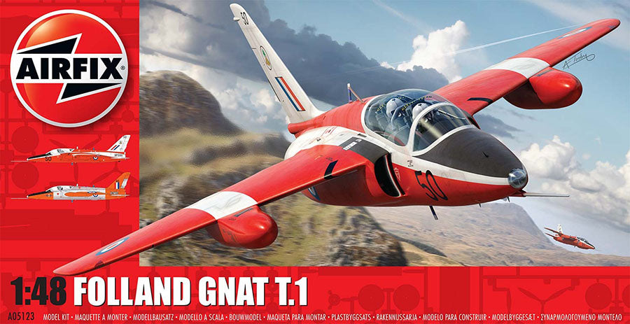 Airfix 1:48 Folland Gnat T.1