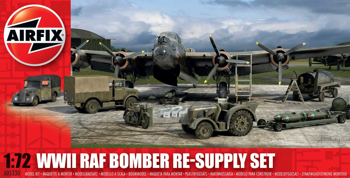 Airfix 1:72 WW2 RAF Bomber Resupply Set