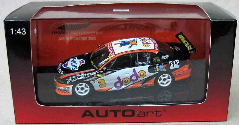 "Pre owned" Biante 1:43 2005 Tasman M/S dodo VZ Commodore Jason Richards