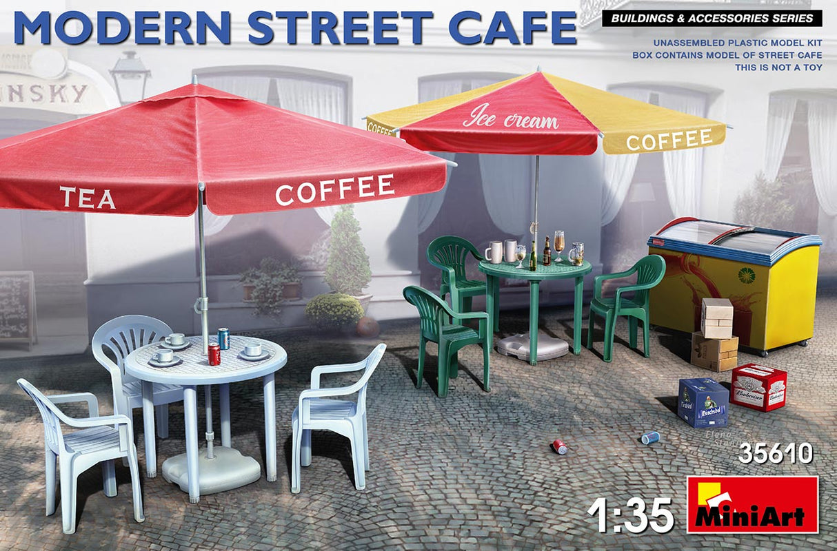 Miniart 1:35 Modern Street Cafe