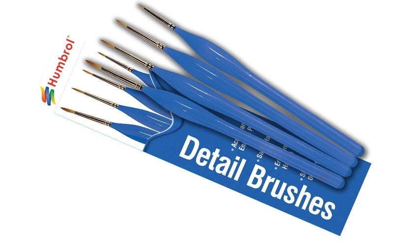 Humbrol Detail Brush Set (4)