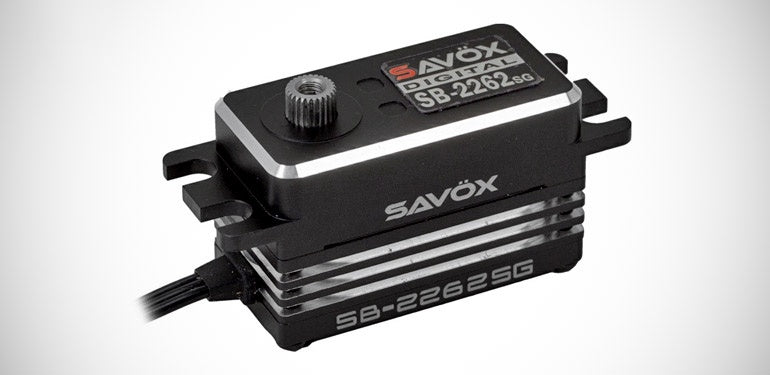 Savox SB-2262SG Low Profile Brushless 23KG Servo