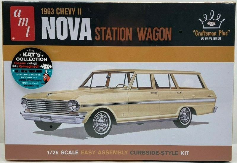 AMT 1:25 1963 Chevy II Nova Station Wagon